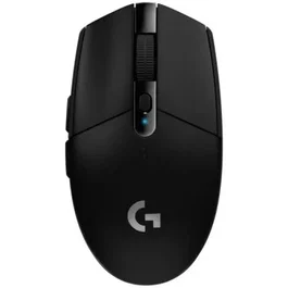 Logitech G305 Lightspeed - Ratón Gaming Inalámbrico, Sensor HERO hasta 12000 DPI, Negro, 910-005283